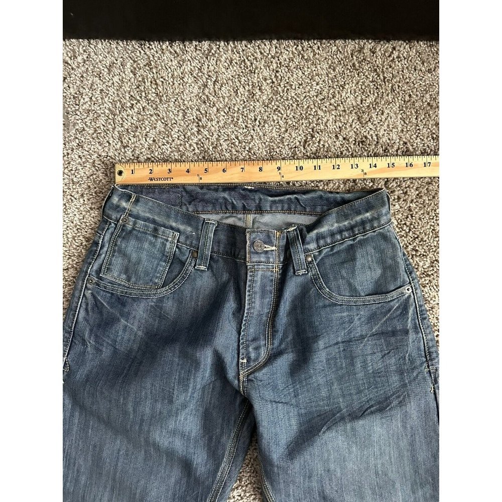 Levis 514 Jeans 32x32 Blue Straight Leg Denim Pants Mid Rise Pants - Picture 4 of 8